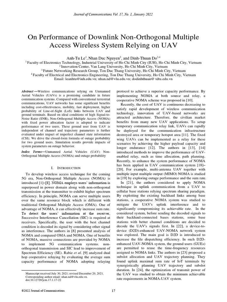 performance-of-downlink-non-orthogonal-multiple-access-wireless-system