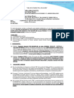 Informe 015-2023 Hans Fernando Huaman Alejos (M.01) Improcedente