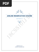 Airline Reservation System