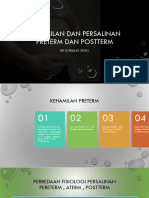 Kehamilan Dan Persalinan Postterm Dan Preterm