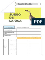 LENGUA El Juego de La Oca Alumnado