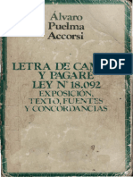 Letra de Cambio y Pagare - Alvaro Puelma Accorsi