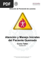 Paciente Pediatrico Quemado | PDF | Quemar | Especialidades Medicas