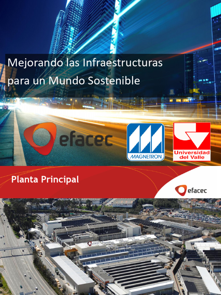 EFACEC | PDF | Ingenieria Eléctrica | Ciencias fisicas