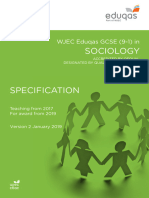Eduqas Gcse Sociology Spec From 2017 e