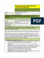 Formato de Análisis para Sentencias de Constitucionalidad Estudiante