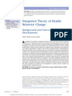 Integrated Theory of Health Behavior Change - Background and Intervention Development