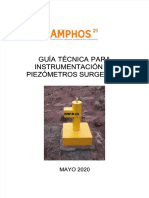 AMPHOS - Guia Tecnica para Instrumentacion de Piezometros Surgentes