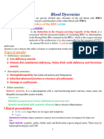 Lecture 5 Blood Dyscrasia