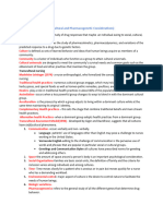 Pharmacology Chapter 3 and 4