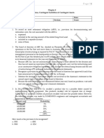 Quiz - Chapter 4 - Provisions, Cont. Liab. & Cont. Assets - 2021