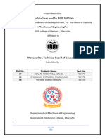 Calculate Heat Load For CAD CAM Lab: Department of Mechanical Engineering