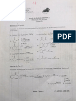 Devoir 1 de Synthèse Organique 2015-2016