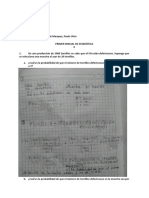 Primer Parcial Estadistica 2 - Camilo Viviescas, Luis Marquez, Paulo Utria