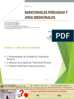 Clase 2 Medicina Tradicional Peruana - Plantas Medicinales