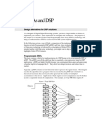 Fpgas and DSP: Design Alternatives For DSP Solutions