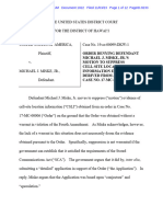 Order Denying Defendant Michael Miske's Motion To Suppress Cell-Site Location Information Evidence