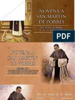 Novena A San Martin de Porres Dia 3