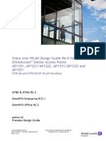 Voice Over WLAN Design Guide R6.0 For OmniAccess® Stellar Access Points