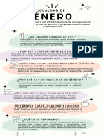 Infografia Sobre La Igualdad de Genero