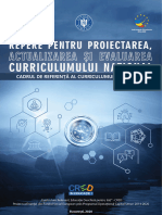 Repere Pentru Proiectarea, Actualizarea Si Evaluarea Curriculumului National - Cadrul de Referinta Al Curriculumului National - IsBN (1)