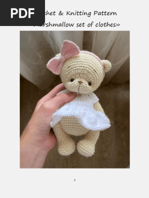 Daria Konurkina Daria Toys Marshmallow Set of Clot