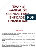 Tema 5 A) Manual de Cuentas para Ent Financ