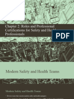 Chapter 2-Health and Safety Professionals
