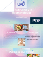 La Nutrición y La Cosmetología: Ivan Luna Adriana Montúfar