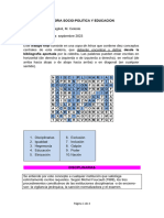 Teoria Sociopolitica y Educacion