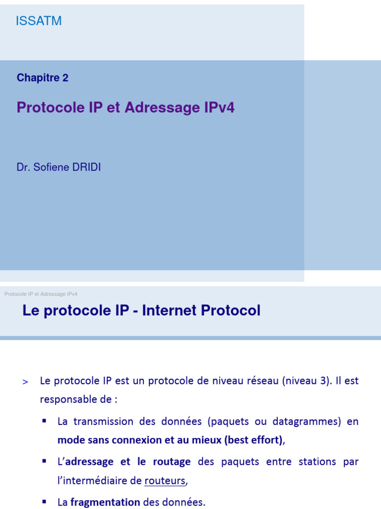 Calcul du masque de sous-réseau IP | PDF | Adresse IP | Protocoles Internet
