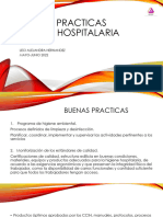 Buenas Practicas Higiene Hospitalaria.