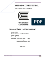 Informe - Psicologia de La Personalidad