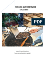 Proyecto Micro Beneficio de Café de Especialidad