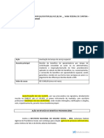 2 Petição Inicial Revisão Conversão APTC em APE Atividade Especial Ruído e Quimicos Com Hidrocarboneto 1