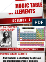 The Periodic Table of Elements