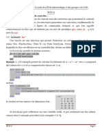 For While If End: For K Val - Init: Pas: Val - Fin Liste Des Instructions End + M
