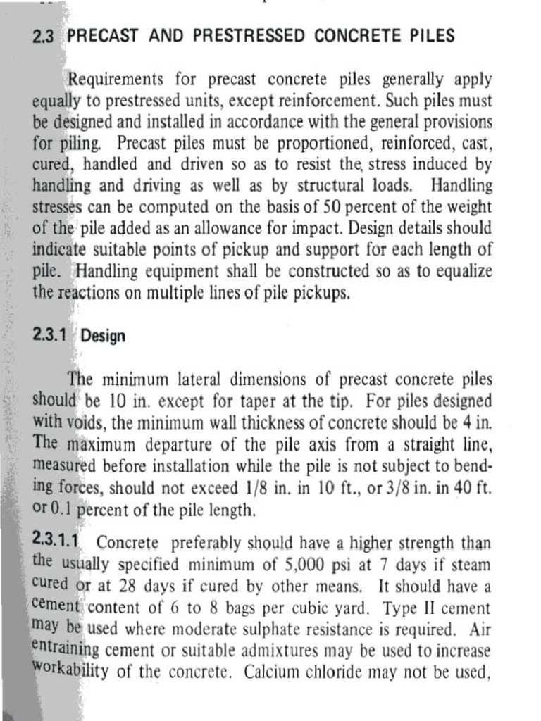 Apf Piles And Accessories Precast And Prestressed Concrete Piles