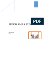 Instituciones y Programas en México