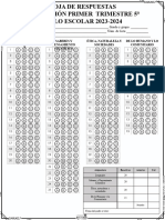 3° Trim1 Hoja de Respuestas Darukel 2023-2024