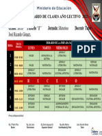 6-EGB-Horario-clases Sexto