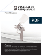 Pistola de Retoque P820 - Manual Do Usuário - Intech Machine