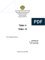 Tema 9 y Tema 10