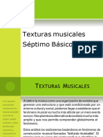 Texturas Musicales 7mo