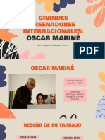 Grandes Diseñadores Internacionales - Oscar Mariné