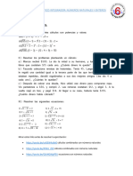 Actividad Integradora Matemática 2°año TODOS 1er Trimestre