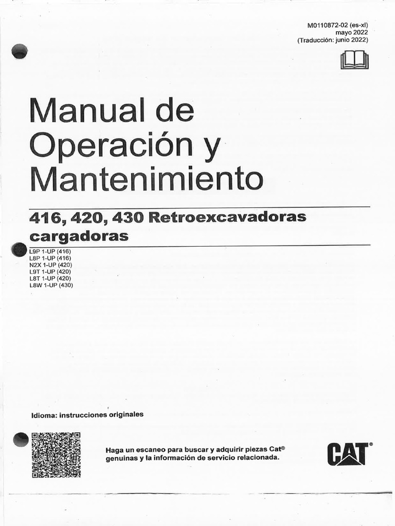 Manual de Operacion y Mantenimiento | PDF