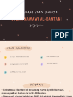 Biografi Dan Karya: Syekh Nawawi Al-Bantani