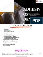 Sistemas Adhesivos Presentación Biomateriales Final