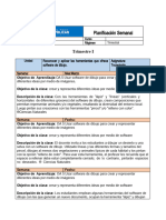 Planificaci+ N Semanal Tecnologia..